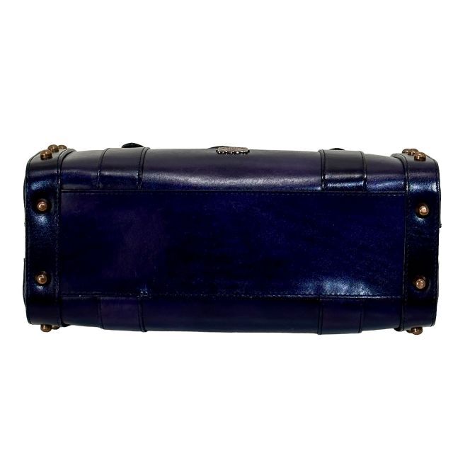 ☆極希少☆Anna Sui ハンドバッグ がま口 ドクターズバッグ レザー ☆極希少☆Anna Sui ハンドバッグ がま口 ドクターズバッグ レザー