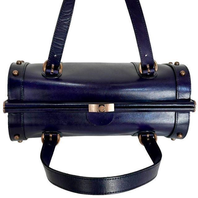 ☆極希少☆Anna Sui ハンドバッグ がま口 ドクターズバッグ レザー ☆極希少☆Anna Sui ハンドバッグ がま口 ドクターズバッグ レザー