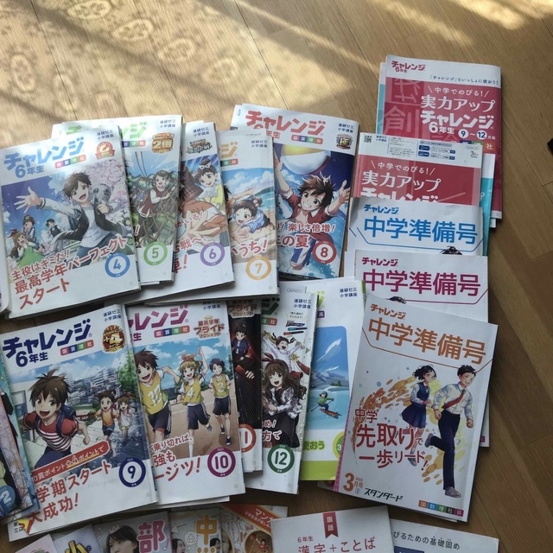 新しく着き チャレンジ6年生 1年分セット 参考書 - education.semel