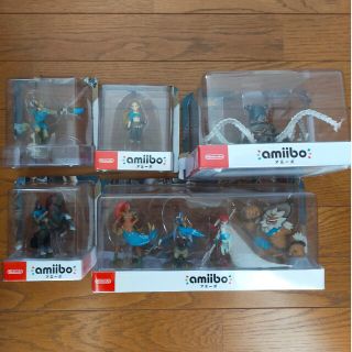 amiibo アミーボ　ゼルダの伝説 ブレスオブザワイルド　8体セット(家庭用ゲームソフト)