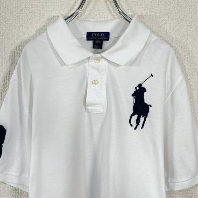 ダブルポニー ■ POLO ポロ ラルフローレン 鹿の子 半袖 ポロシャツ (