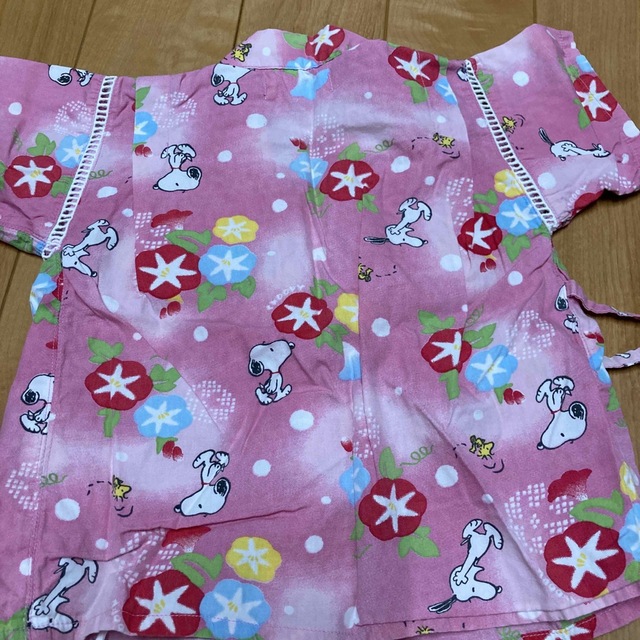 甚平 キッズ/ベビー/マタニティのキッズ服女の子用(90cm~)(甚平/浴衣)の商品写真