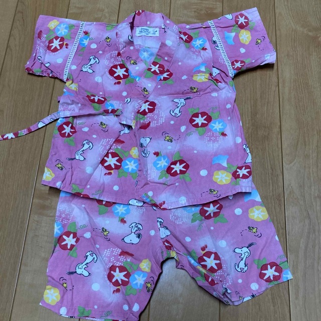 甚平 キッズ/ベビー/マタニティのキッズ服女の子用(90cm~)(甚平/浴衣)の商品写真