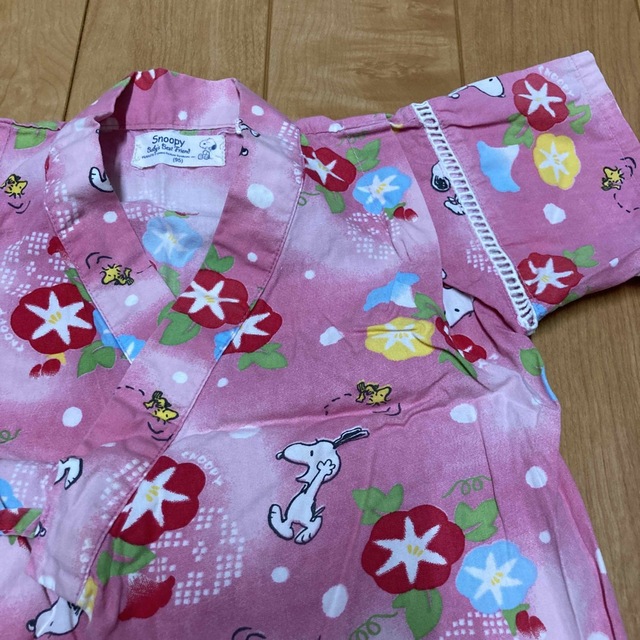 甚平 キッズ/ベビー/マタニティのキッズ服女の子用(90cm~)(甚平/浴衣)の商品写真