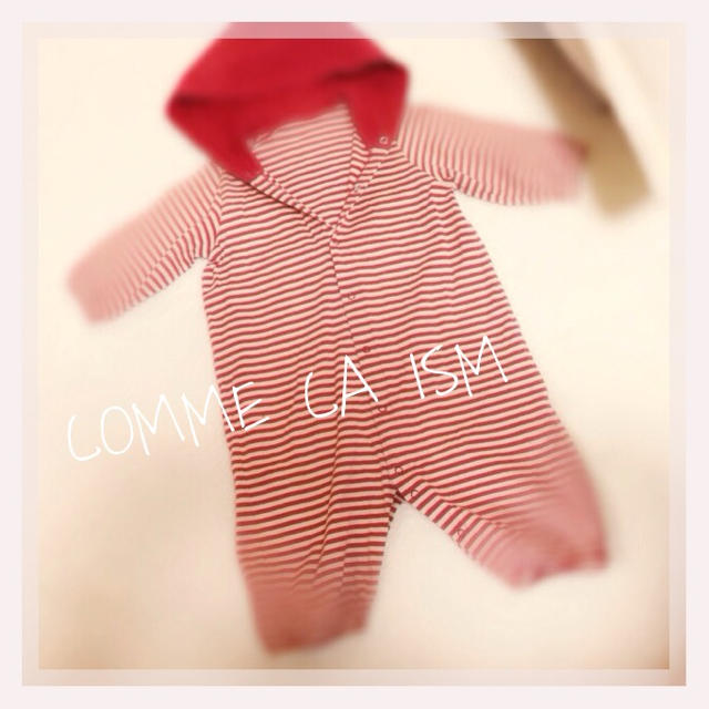 COMME CA ISM(コムサイズム)のCOMME CA ISM キッズ/ベビー/マタニティのベビー服(~85cm)(ロンパース)の商品写真