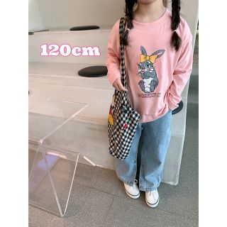 韓国子供服　SOMEBUNNY カットソー 長袖 120cm(Tシャツ/カットソー)