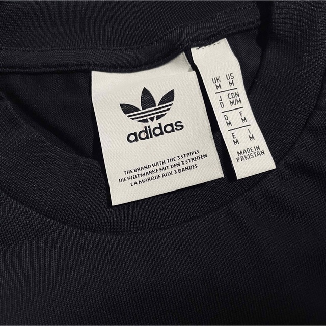 Originals（adidas） adidas ロンT ブラック M アディダス オリジナルス 長袖 3本ラインの通販 by MMDCCXL｜ オリジナルスならラクマ