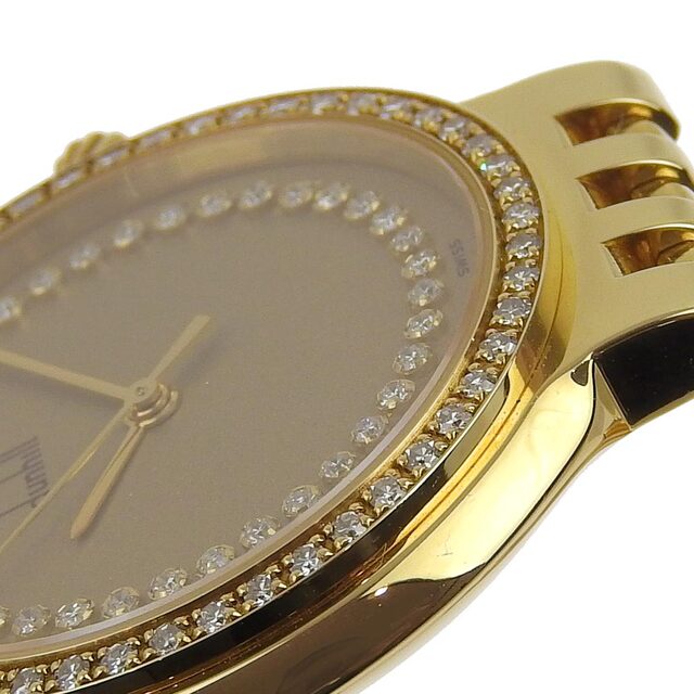 other(アザー)の【本物保証】 箱・保付 新品同様 ダンヒル DUNHILL エリート メンズ クォーツ 腕時計 ベゼルダイヤモンド インデックスダイヤモンド DQ1760 メンズの時計(腕時計(アナログ))の商品写真