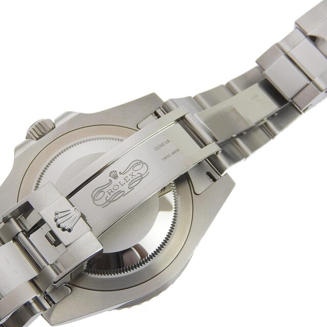 ROLEX(ロレックス)の【本物保証】 箱・保付 新品同様 ロレックス ROLEX GMTマスター2 II 腕時計 ペプシベゼル オイスターブレス 青 赤 ランダム番 126710BLRO メンズの時計(腕時計(アナログ))の商品写真