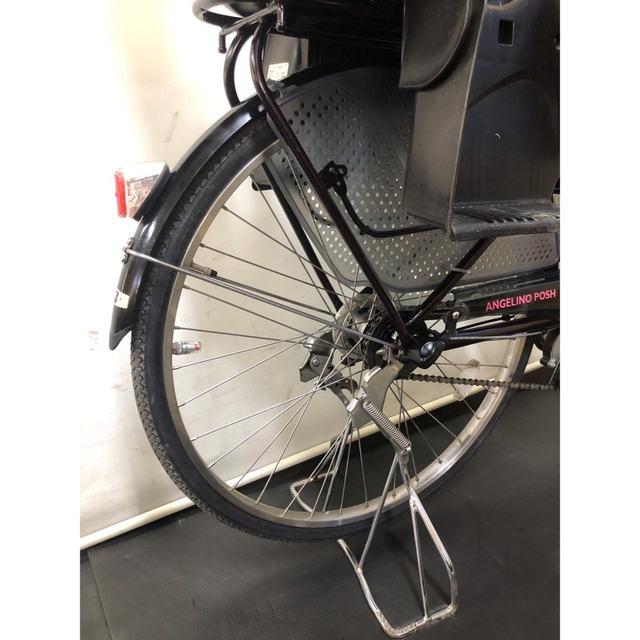 ブリヂストン アンジェリーノ 26インチ 3人乗り 8.9ah 電動自転車 良質