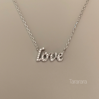 mikan 様♡ ●silver925 cz Love necklace●(ネックレス)