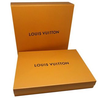 ルイヴィトン(LOUIS VUITTON)のルイヴィトン 新型 ボックス マグネット付き 空箱 オレンジ ヴィトン × 2箱(ショップ袋)