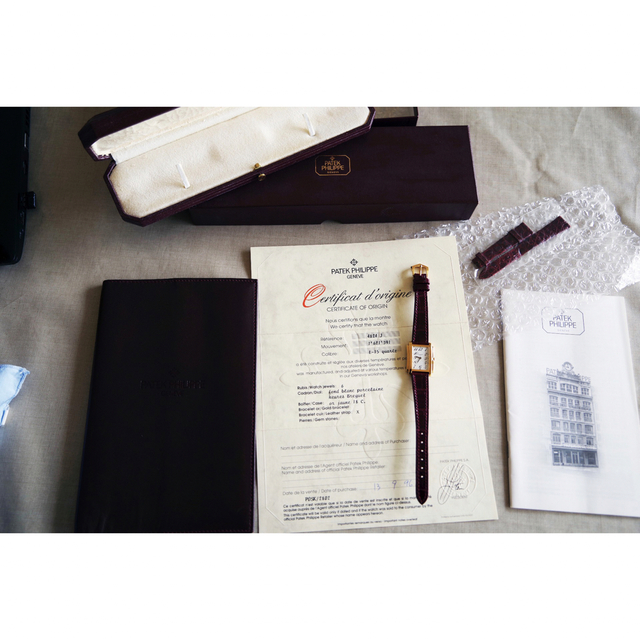 PATEK PHILIPPE(パテックフィリップ)のパテック・フィリップ ゴンドーロ YG 4824J YG クォーツ【中古】 レディースのファッション小物(腕時計)の商品写真