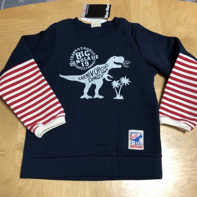 ブルーマーケット　裏起毛　トレーナー　120 キッズ/ベビー/マタニティのキッズ服男の子用(90cm~)(Tシャツ/カットソー)の商品写真