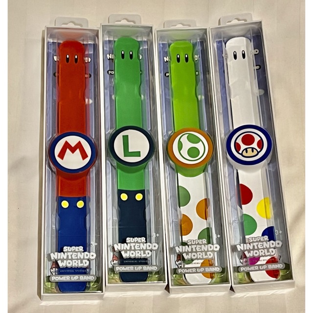 ユニバーサルスタジオ マリオ パワーアップバンド 超美品 ユニバーサルスタジオ マリオ パワーアップバンド 超美品