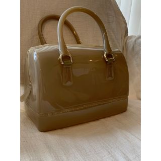 フルラ(Furla)のグアムで購入！フルラFURLA 人気くすみピンクベージュ(ハンドバッグ)