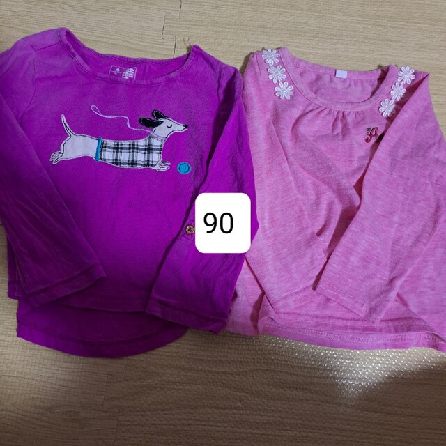 babyGAP(ベビーギャップ)の長袖　Tシャツ　90 キッズ/ベビー/マタニティのキッズ服男の子用(90cm~)(Tシャツ/カットソー)の商品写真