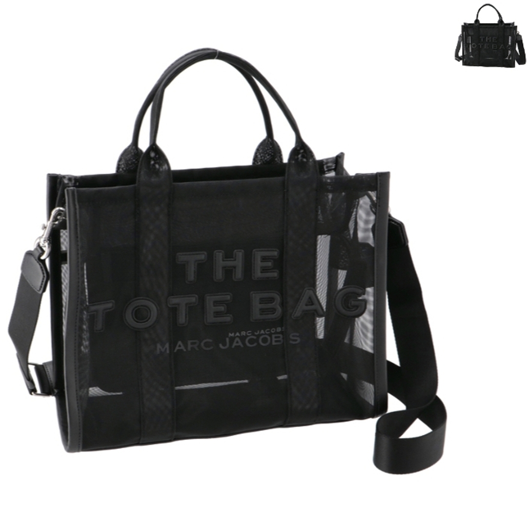 マークジェイコブス MARC JACOBS トートバッグ THE TOTE BAG ミディアム メッシュバッグ シースルー 2023年春夏新作  H005M06SP21 0007 | フリマアプリ ラクマ