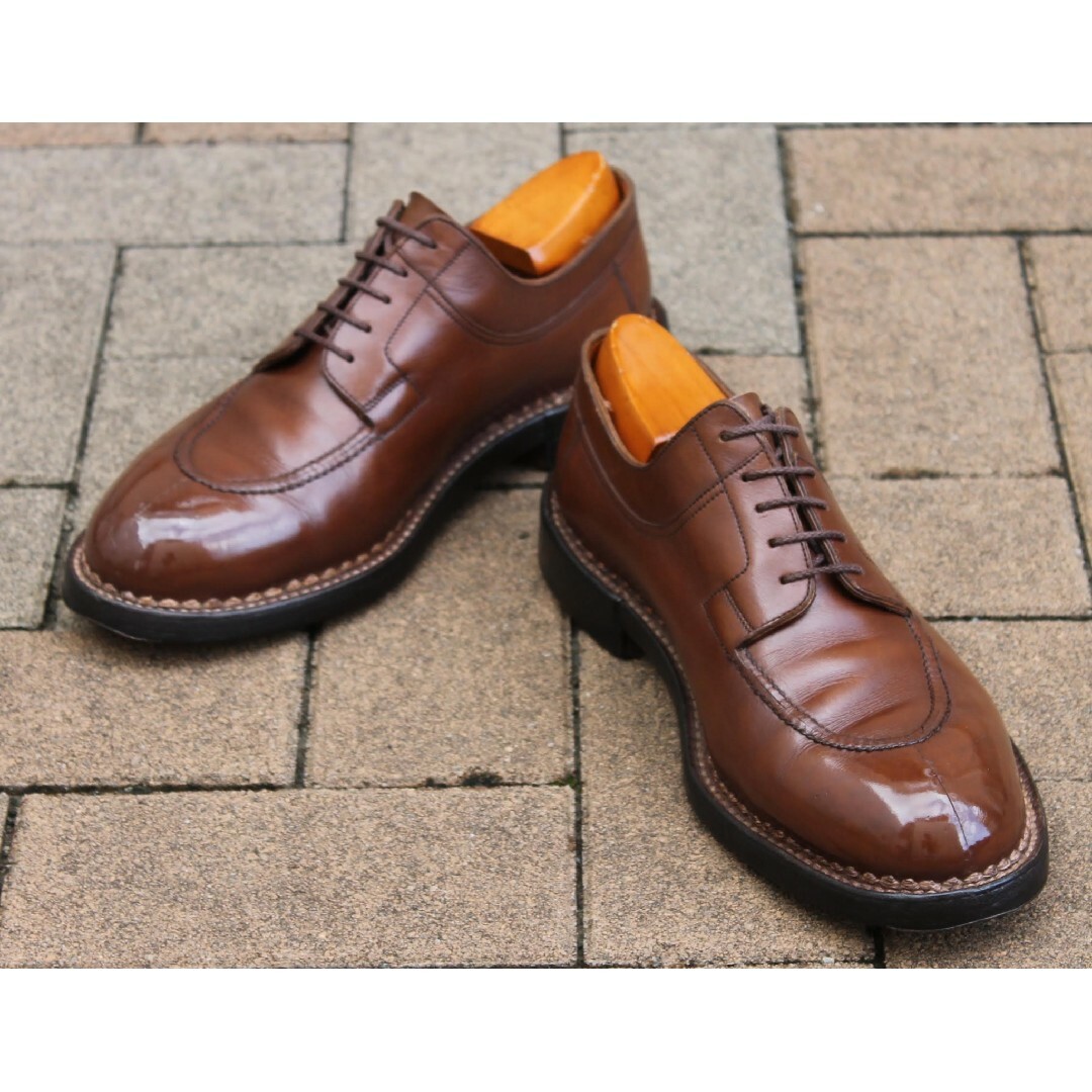廃盤ロシアンカーフ!旧ロゴJ.M.WESTON677ハントダービー8.5D - 通販