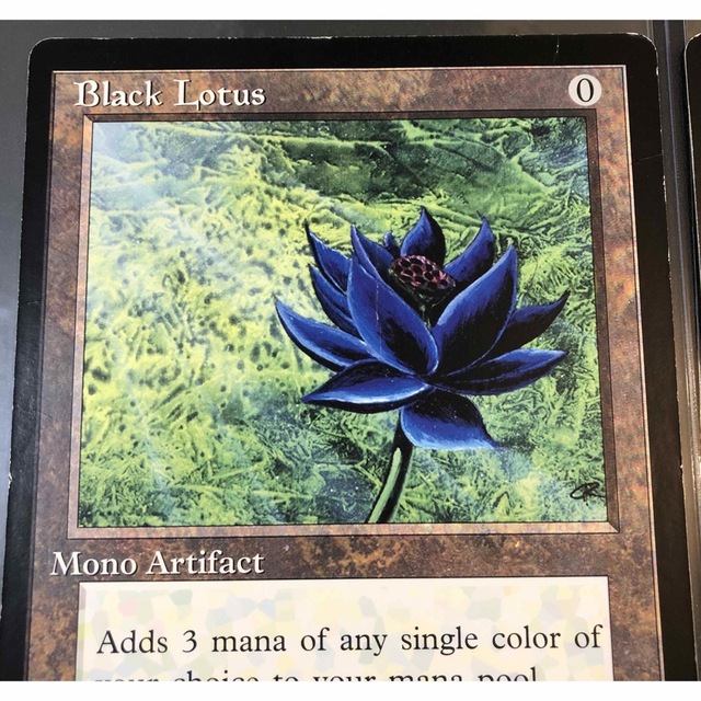 大判カード Black Lotus ブラックロータス scrye MTG 1枚 大判カード Black Lotus ブラックロータス scrye MTG 1枚