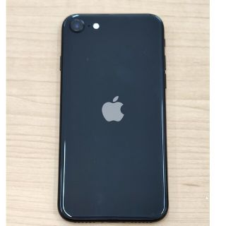 アイフォーン(iPhone)のiphone se2 64gb ブラック(スマートフォン本体)