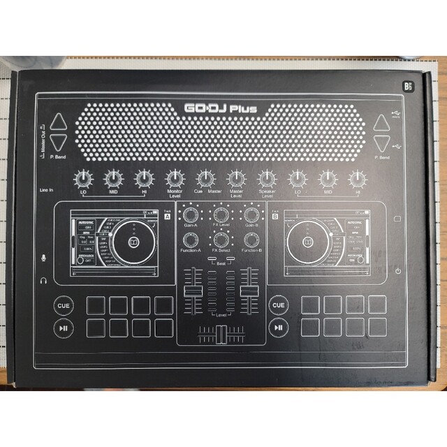 GODJ Plus ブラック 純正ハードケース付き 楽器のDJ機器(DJコントローラー)の商品写真