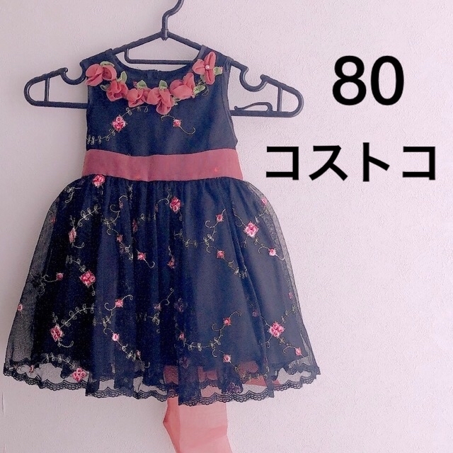 コストコ(コストコ)のドレス　80 キッズ/ベビー/マタニティのベビー服(~85cm)(ワンピース)の商品写真