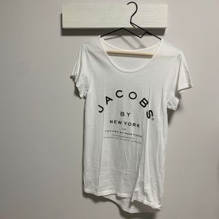 マークバイマークジェイコブス(MARC BY MARC JACOBS)のJacobs by New York ロゴロング丈Tシャツ(Tシャツ(半袖/袖なし))