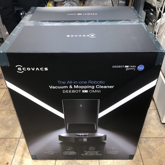 人気急上昇】 【新品未開封品】ECOVACS OMNI X1 DEEBOT 掃除機 掃除機