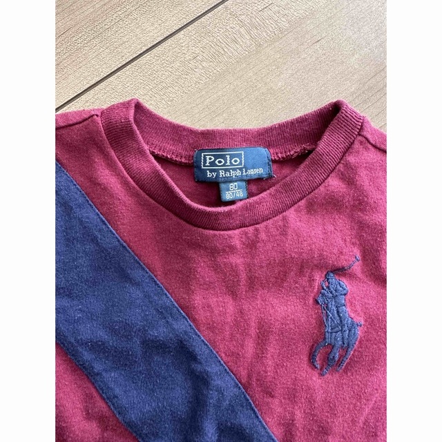 POLO RALPH LAUREN(ポロラルフローレン)のラルフローレン ポロ tシャツ 80 キッズ/ベビー/マタニティのベビー服(~85cm)(Ｔシャツ)の商品写真