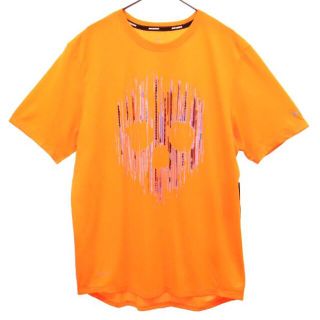 ナイキ(NIKE)の未使用 ナイキ プリント 半袖 ランニングシャツ S オレンジ NIKE 半袖Tシャツ メンズ 【中古】  【230413】 メール便可(その他)