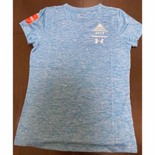 アンダーアーマー(UNDER ARMOUR)の☆新品・未使用　アンダーアーマー　半袖Tシャツ　　送料無料　マラソンT  ブルー(Tシャツ(半袖/袖なし))