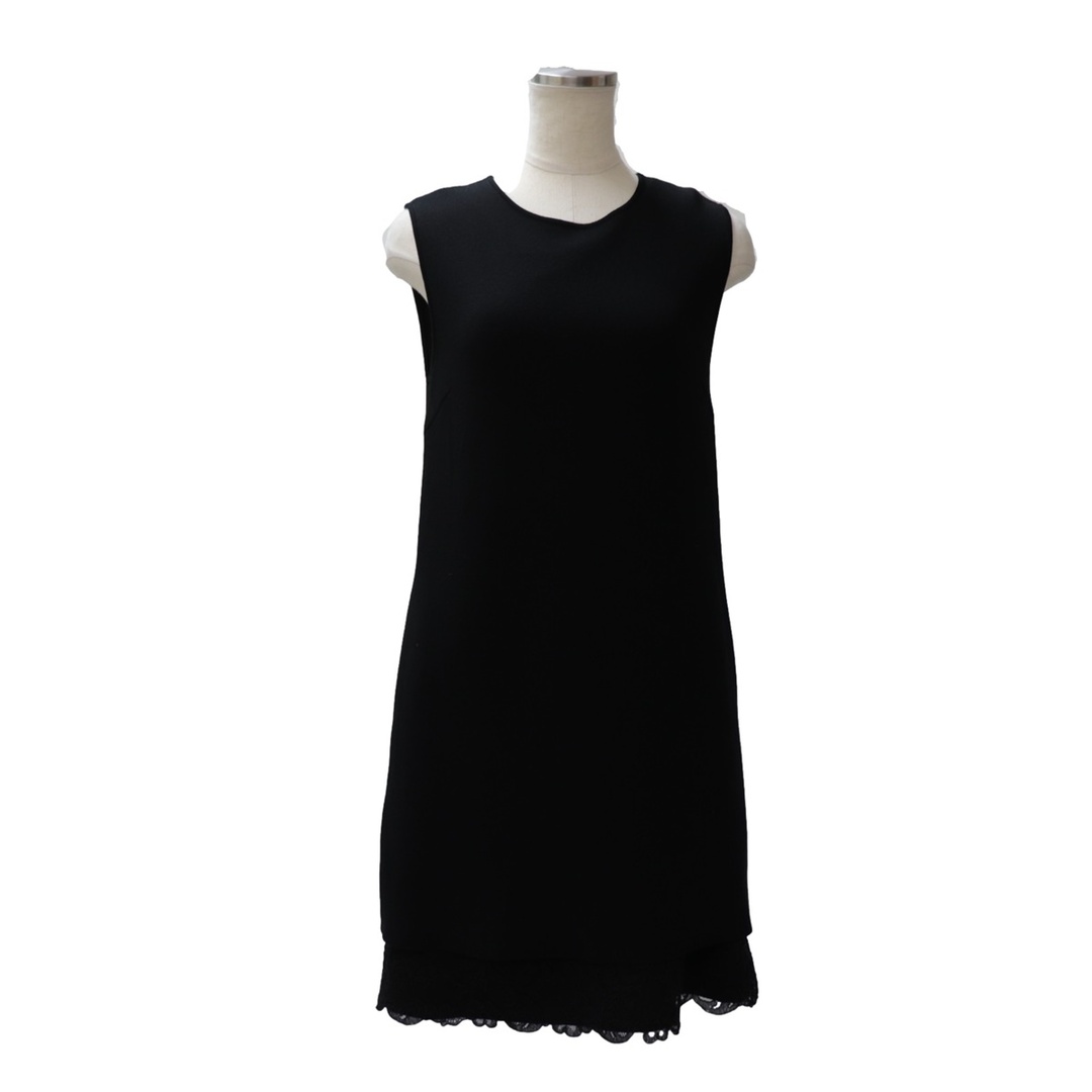 FOXEY - 美品 フォクシー トゥーフリルラッフルヘムドレス レディース