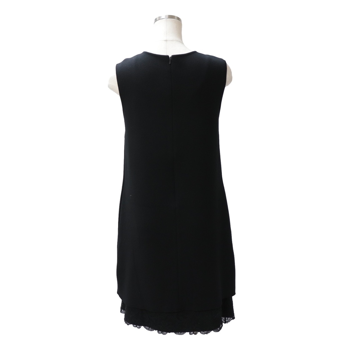 FOXEY - 美品 フォクシー トゥーフリルラッフルヘムドレス レディース