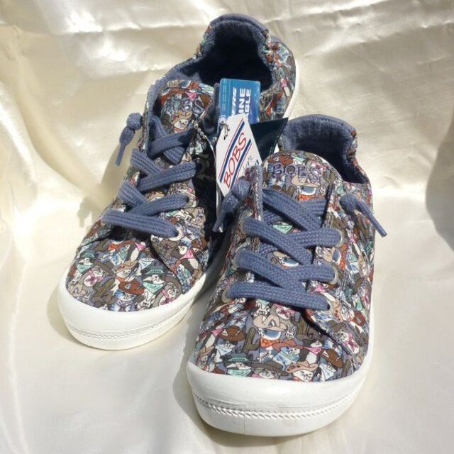 SKECHERS - 新品24.5cm☆スケッチャーズBOBS 猫スリッポン SKECHERS - 新品24.5cm☆スケッチャーズBOBS 猫スリッポン
