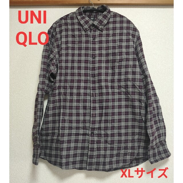 UNIQLO(ユニクロ)の【ユニクロ】メンズシャツ XLサイズ メンズのトップス(シャツ)の商品写真