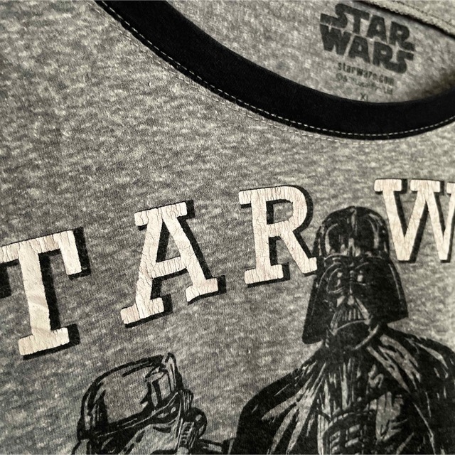 STAR WARS スターウォーズ リンガー ダースベイダー ムービーT 古着 レディースのトップス(Tシャツ(半袖/袖なし))の商品写真