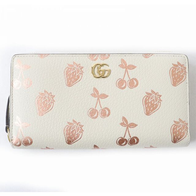 Gucci - 未使用△GUCCI グッチ 456117 GGマーモント ベリー ラウンド