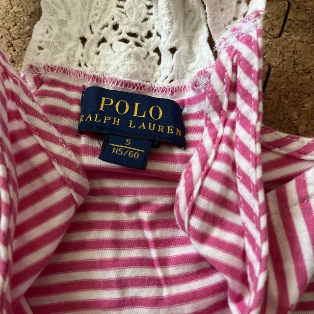 POLO RALPH LAUREN(ポロラルフローレン)のラルフローレン　キャミソール キッズ/ベビー/マタニティのキッズ服女の子用(90cm~)(Tシャツ/カットソー)の商品写真