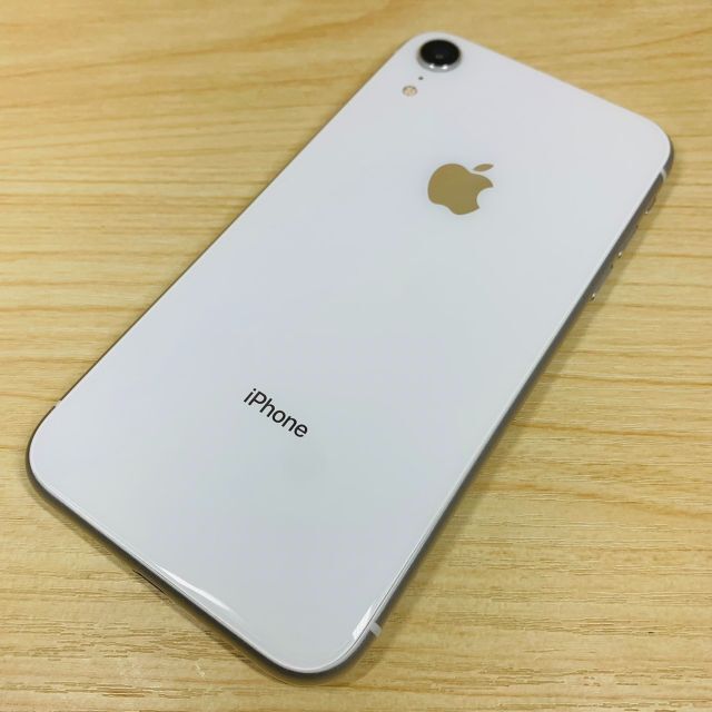 スマートフォン/携帯電話SIMフリー iPhoneXR 64GB white P96