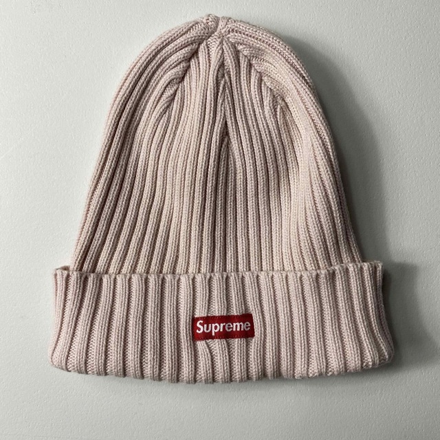 Supreme Overdyed Ribbed Beanie ピンク 2017