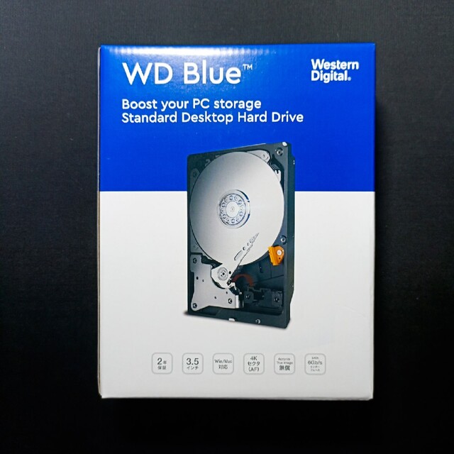 WD80EAZZ　8TB HDD