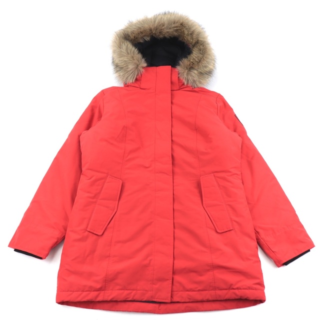 新品同様 ザ・ノースフェイス WHITE LABEL W‘S MCMURDO AIR VX COAT ダウンジャケット レディース レッド XL NVC3NH81 THE NORTH FACE