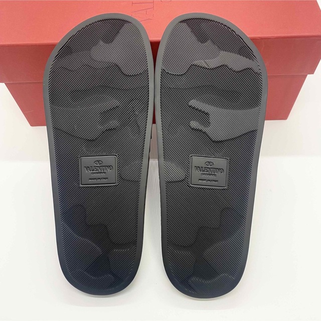 新品未使用!送料込み☆VALENTINO☆VLTNロゴ スライドサンダル 新品