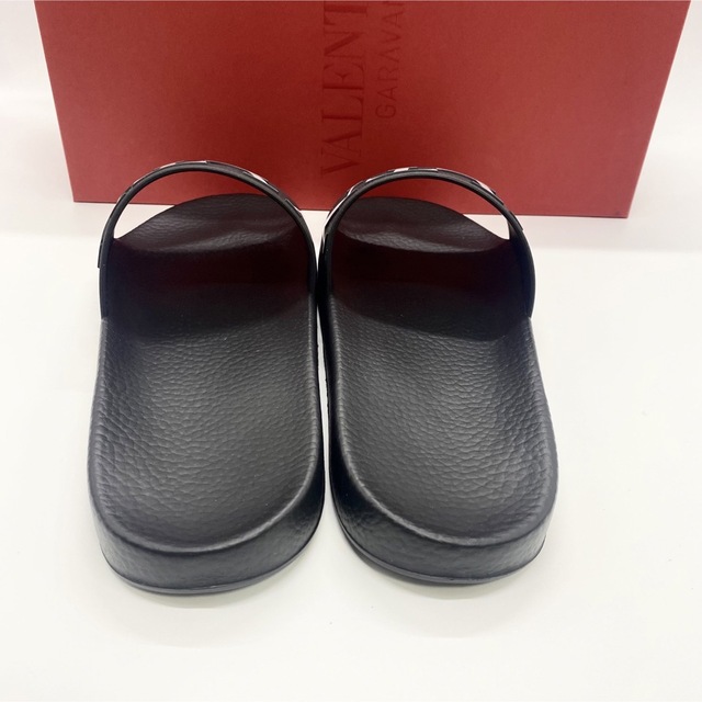 新品未使用!送料込み☆VALENTINO☆VLTNロゴ スライドサンダル 新品