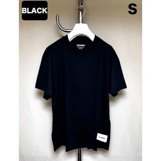 JIL SANDER - 新品 S JIL SANDER 22aw パックTシャツ 黒 バラ 4419