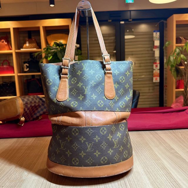 LOUIS VUITTON バケットPM モノグラム　USA トートバッグ