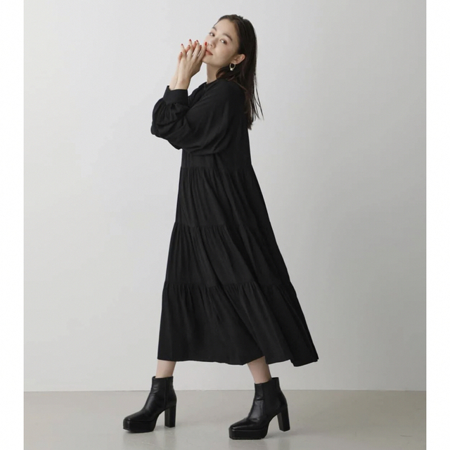 AZUL by moussy(アズールバイマウジー)のAZUL ロングワンピース レディースのワンピース(ロングワンピース/マキシワンピース)の商品写真