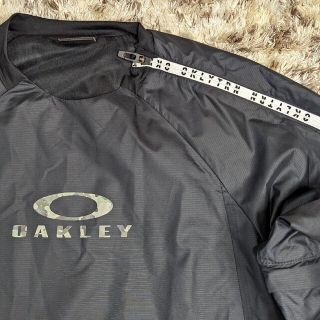 【美品】OAKLEYオークリー 2way ナイロンジャケット プルオーバー