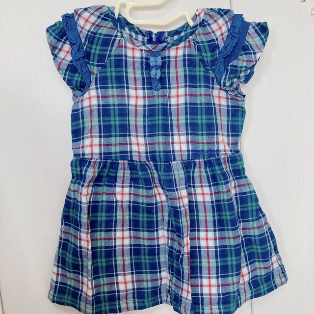 mikihouse(ミキハウス)のミキハウス　ワンピース　90 キッズ/ベビー/マタニティのキッズ服女の子用(90cm~)(ワンピース)の商品写真